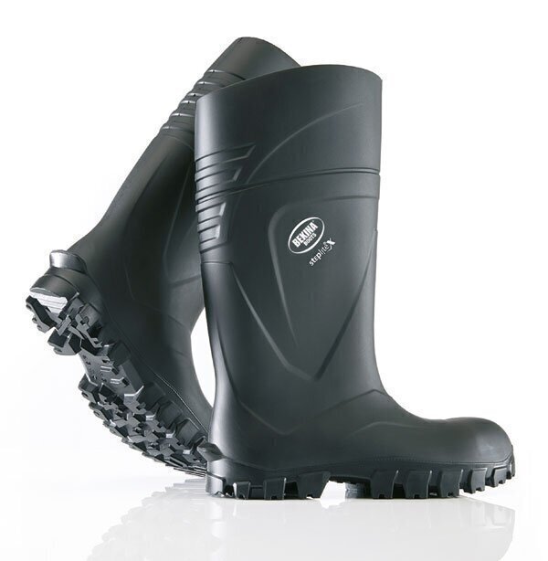 Steplite X Solid Grip Full Safety S5 Non Metallic Wellington Black 06(39)