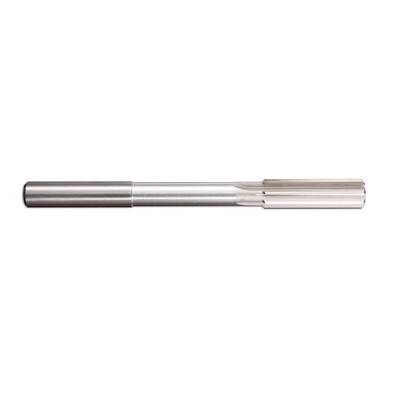 5/32" High Speed Steel Chucking Reamer - Right Hand Spiral - Straight Shank