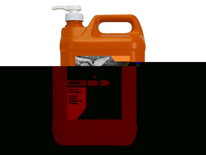 Swarfega Orange Hand Cleaner Pump Bottle 5 litre