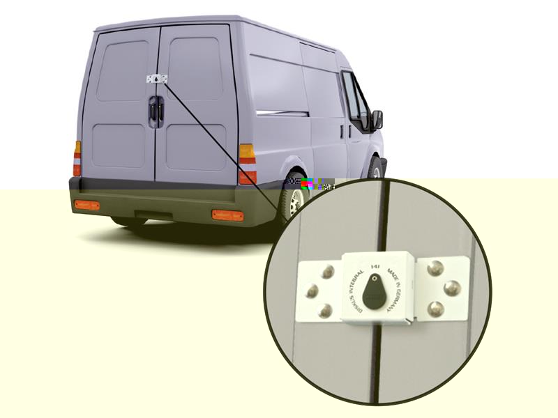 ABUS Mechanical 86642 Van Lock Set