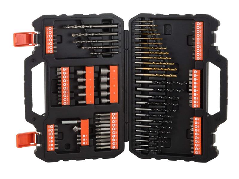 BLACK DECKER A7200 Mixed Drilling and Screwdriving Set 109 Piece