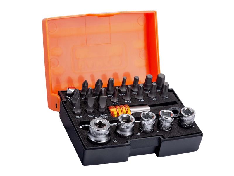 2058/S26 Ratchet Socket Set of 26 Metric 1/4in Drive