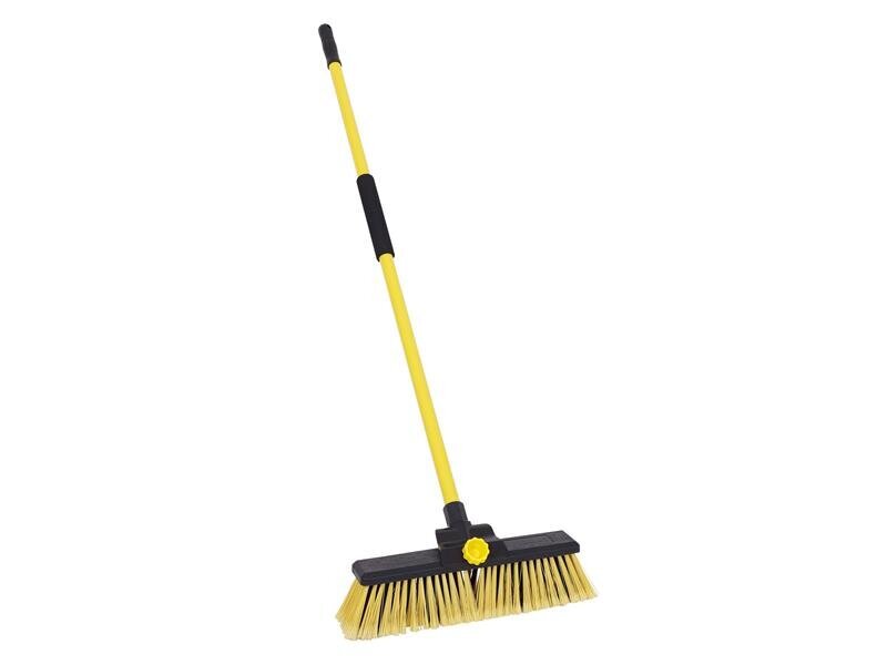 Bulldozer Heavy-duty Broom Clipped with Handle 355mm (14in)