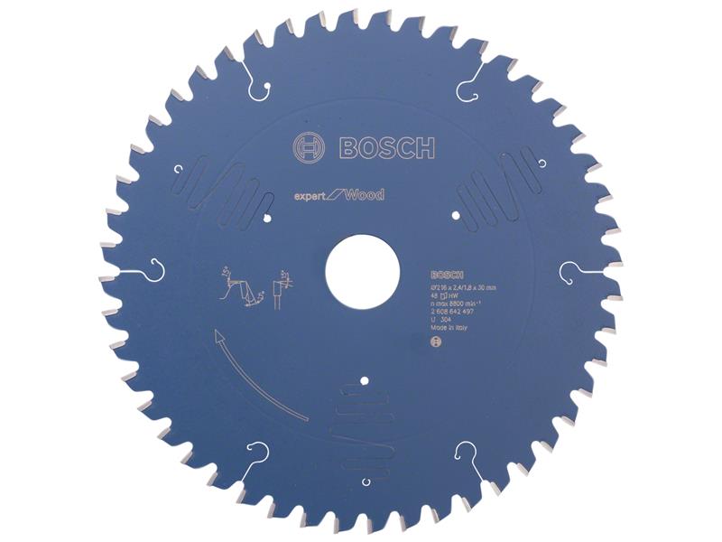 Bosch Powertool Accessories Expert for Wood Circular Saw Blade 216 x 30mm x 48T