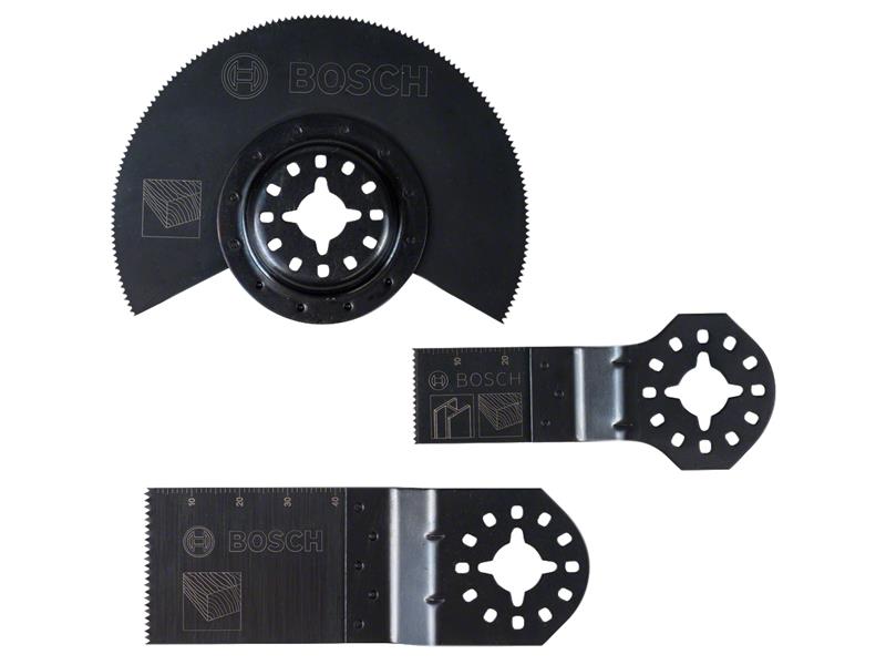 Bosch Powertool Accessories Basic Wood Set for Multi-tools, 3 Piece