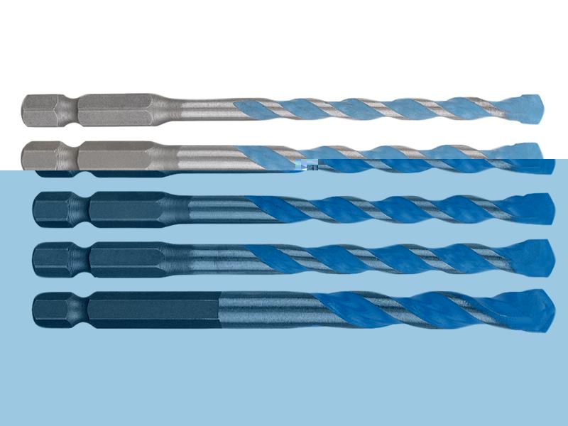 Bosch Powertool Accessories EXPERT HEX-9 Multi Construction Drill Bit Set, 5 Piece