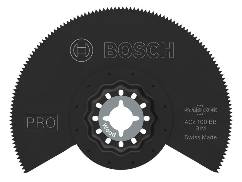 Bosch Powertool Accessories PRO ACZ 100 BB Segment Blade 100mm (10)