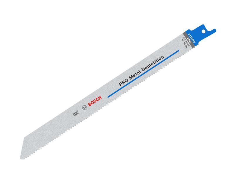 Bosch Powertool Accessories PRO Metal Demolition S1125VF Blade 225mm 10-14 TPI (Pack 5)