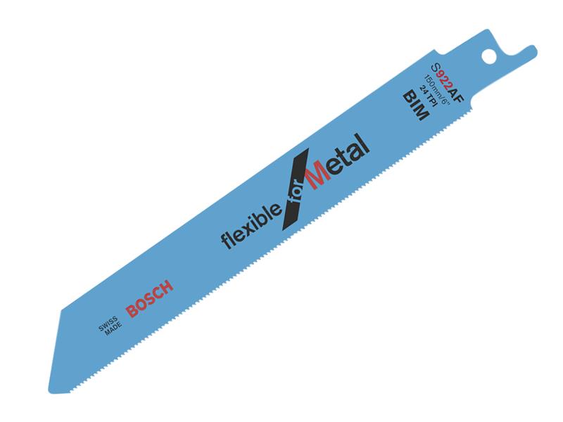 Bosch Powertool Accessories S 918 AF Basic for Metal Reciprocating Saw Blade 150mm 24 TPI (Pack 5)