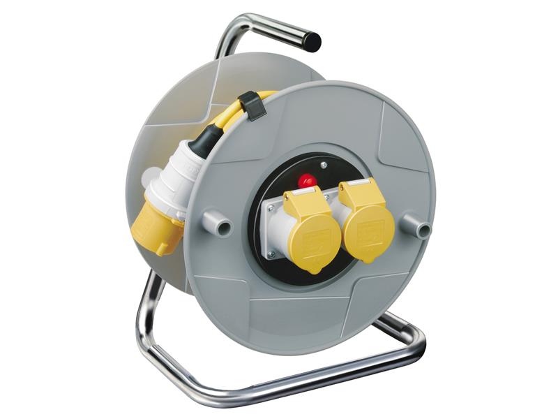 Brennenstuhl AK 260 Cable Reel 110V 16A 2-Socket 50m