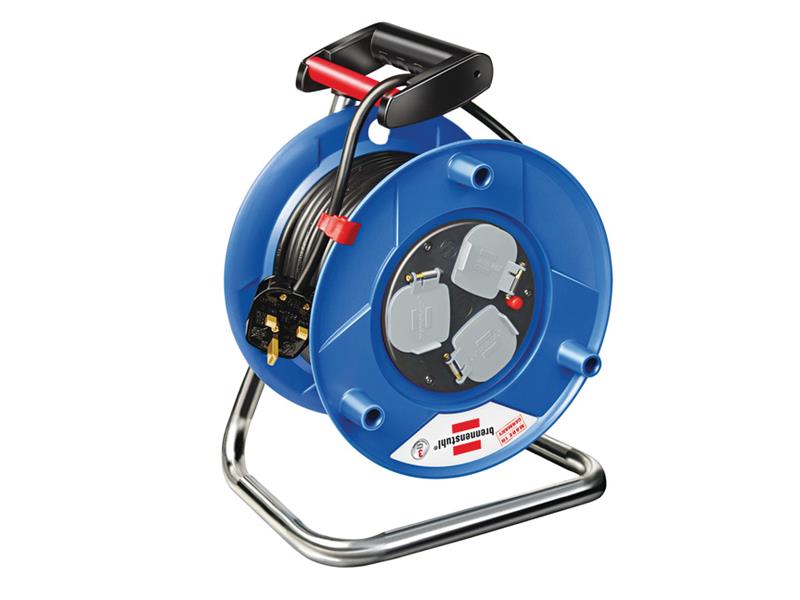 Brennenstuhl Garant Cable Reel 240V 13A 3-Socket 25m
