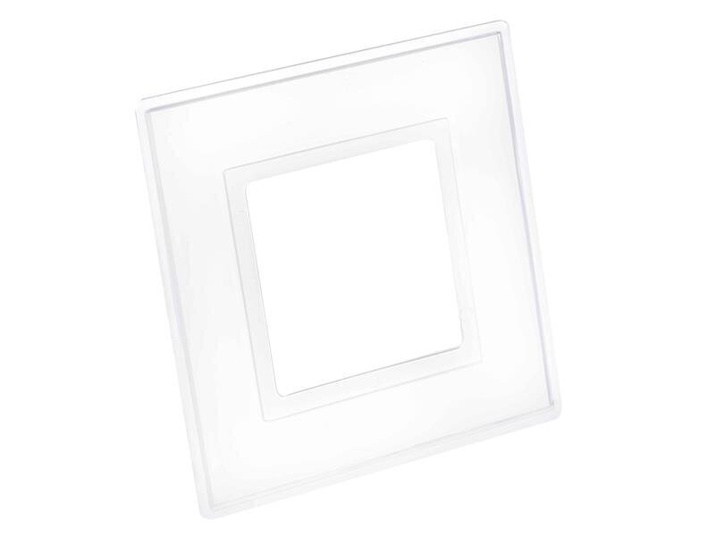 Dencon Clear Finger Plate 1-Gang (Pack of 2)