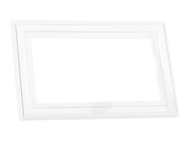 Dencon Clear Finger Plate 2-Gang