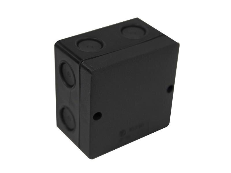 Dencon IP66 Junction Box Black 81 x 81mm
