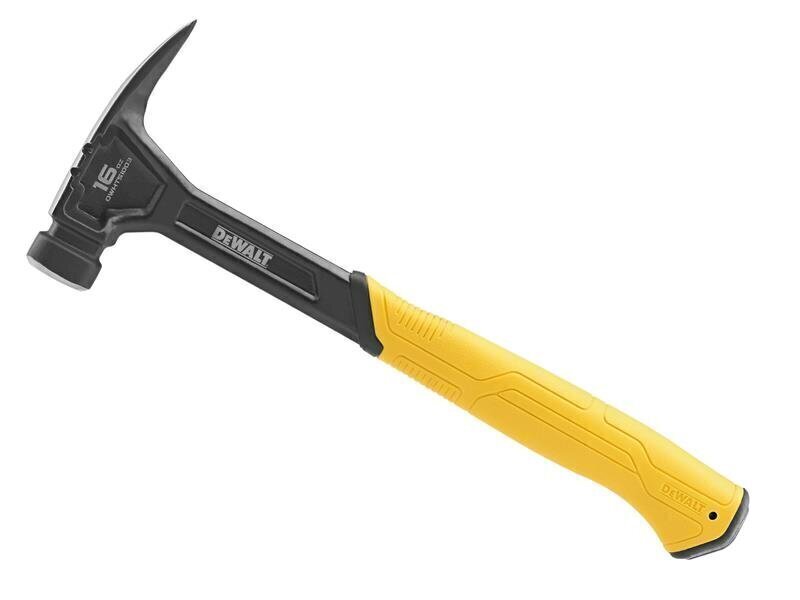 DeWALT Hand Tools Rip Claw Smooth Face Hammer 454g (16oz)