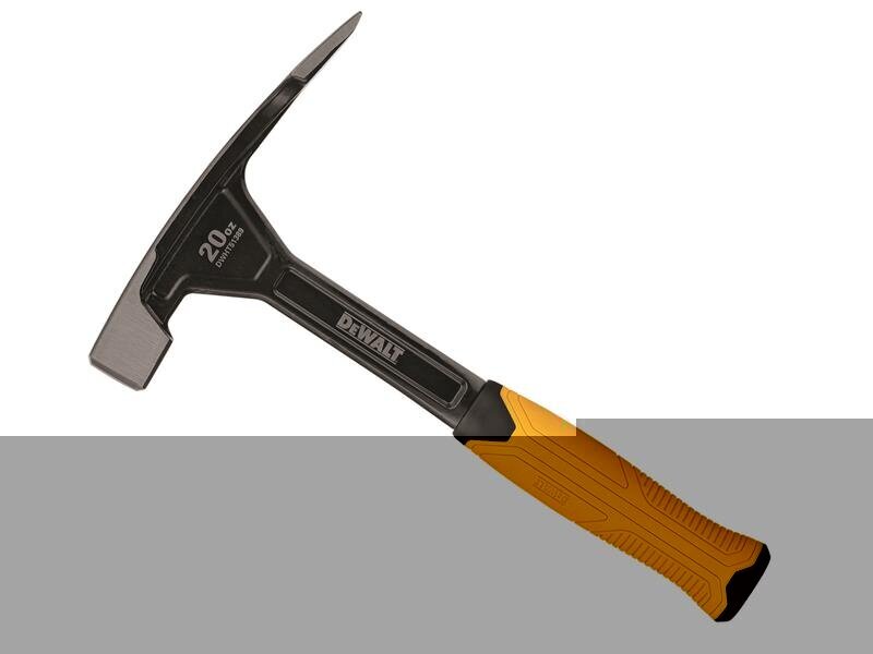DeWALT Hand Tools Bricklayer Hammer 567g (20oz)