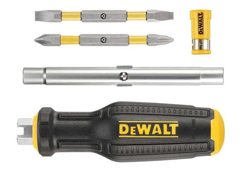 DEWALT Hand Tools MAX FIT 6-in-1 Multi-Bit Screwdriver