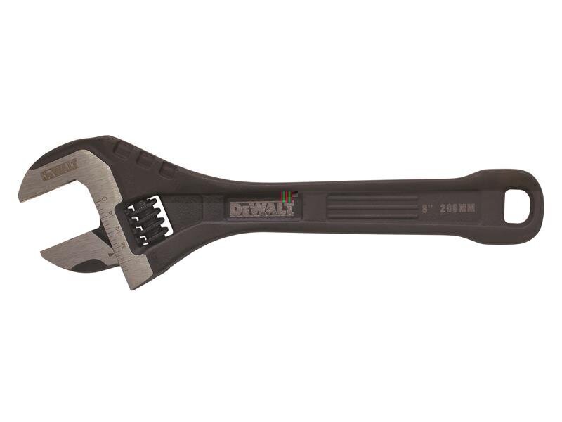 DEWALT Hand Tools All Steel Adjustable Wrench 8in