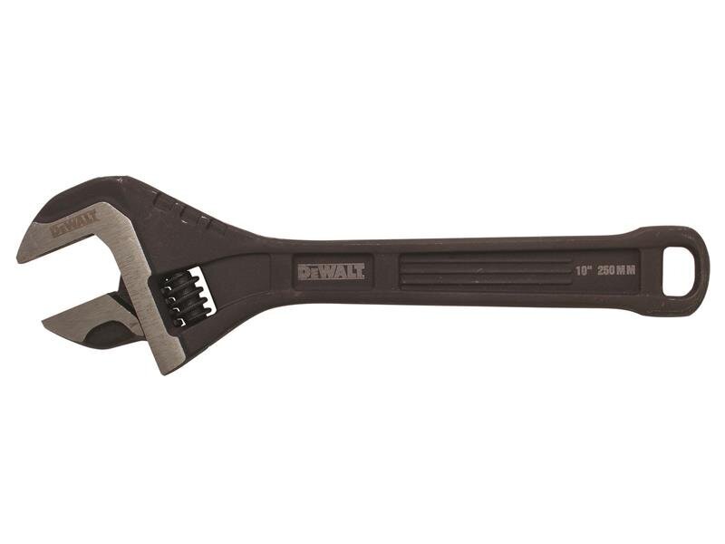 DEWALT Hand Tools All Steel Adjustable Wrench 10in