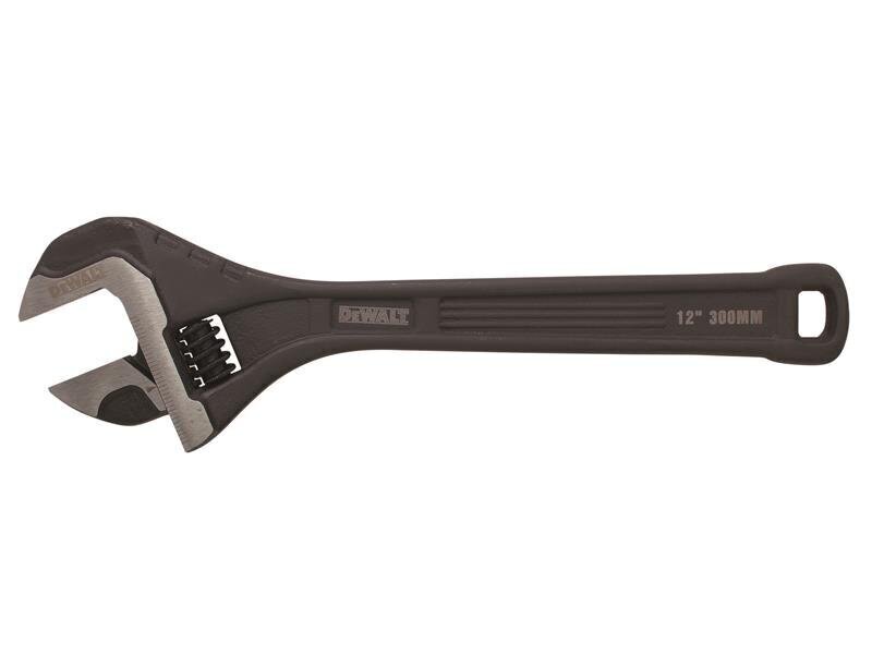 DEWALT Hand Tools All Steel Adjustable Wrench 12in