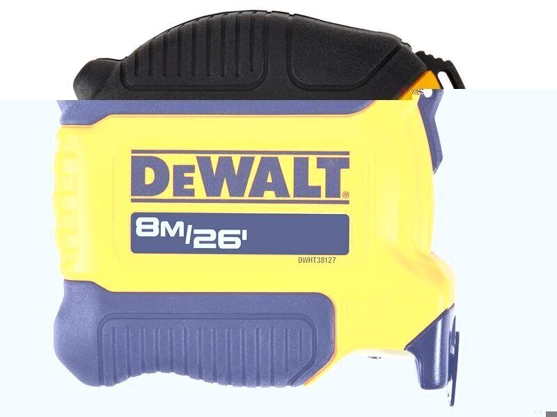 DeWALT Hand Tools Compact Series Tape Measure 8m/26ft (Width 28mm)