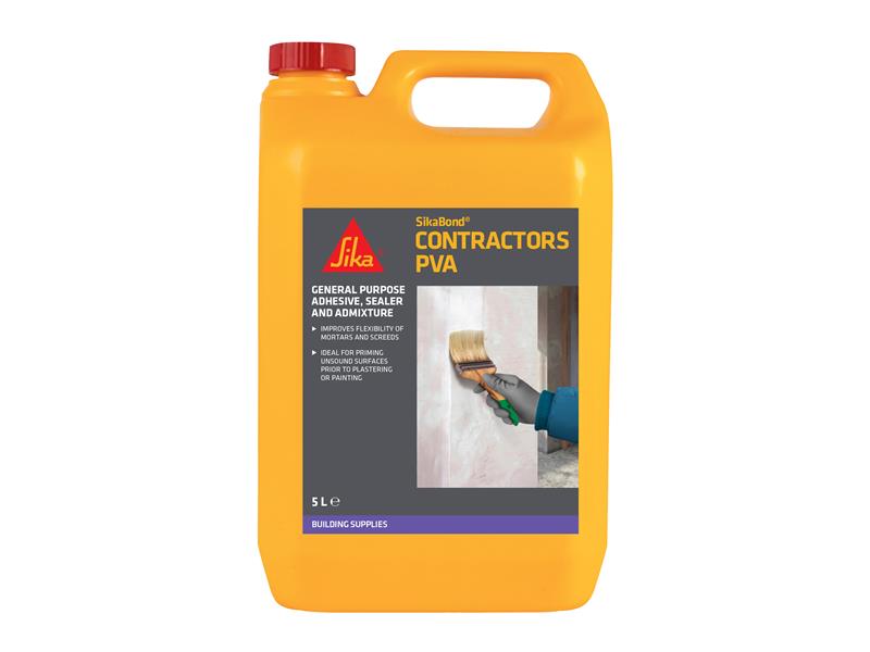 Everbuild Sika SikaBond Contractors PVA 5 litre