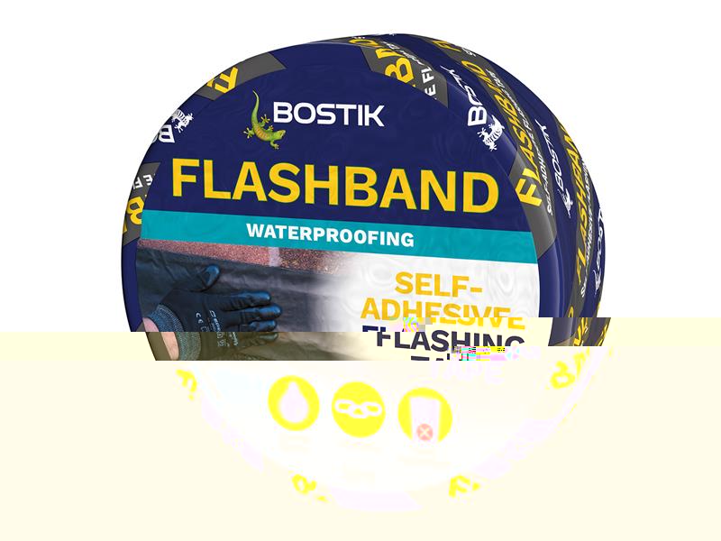 EVO-STIK Flashband Roll Grey 300mm x 10m