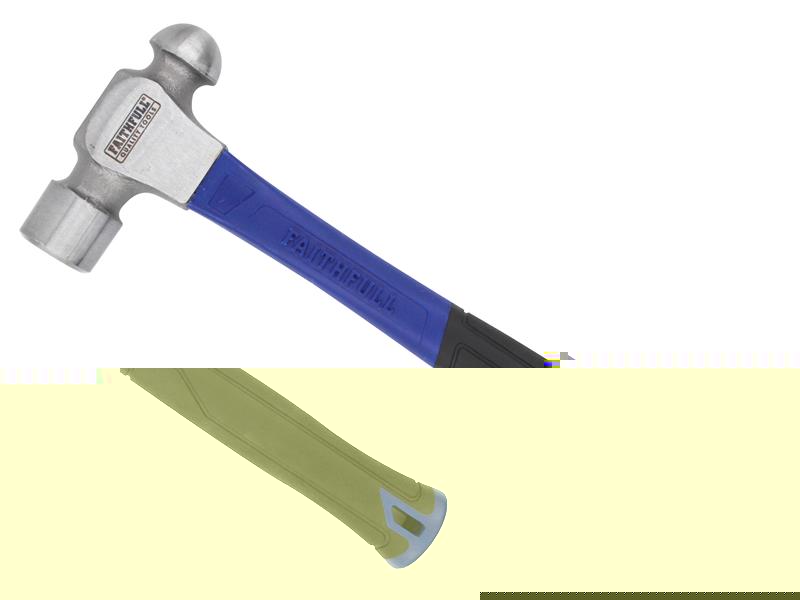 Faithfull Ball Pein Hammer Fibreglass Shaft 1.36kg (48oz)
