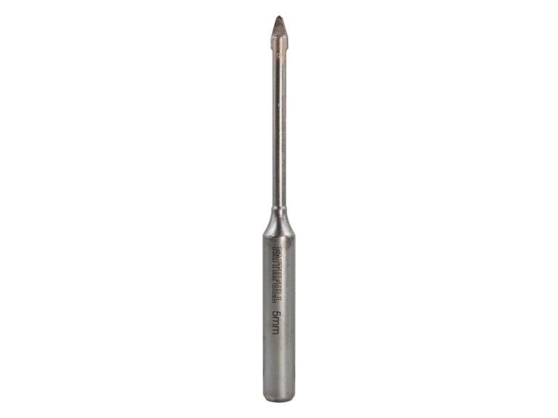 Faithfull Carbide Hard Tile  Glass Drill Bit 5mm