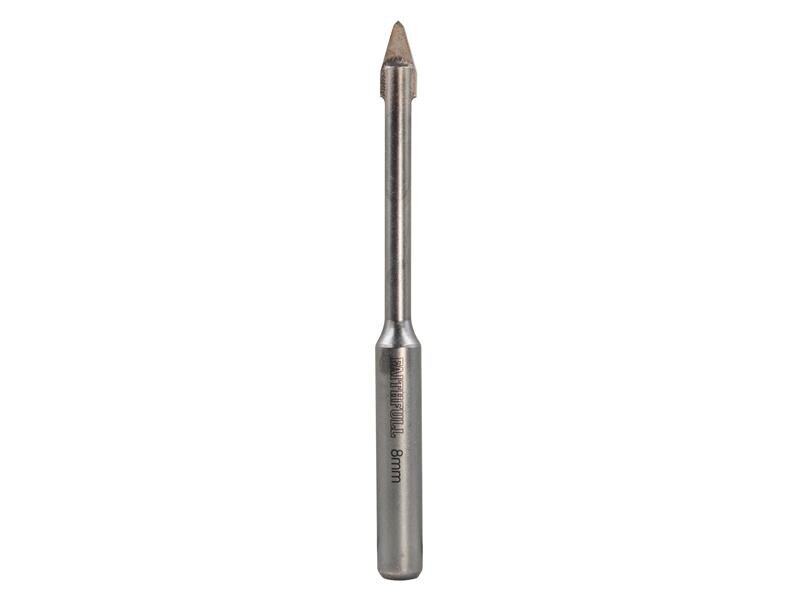 Faithfull Carbide Hard Tile  Glass Drill Bit 8mm