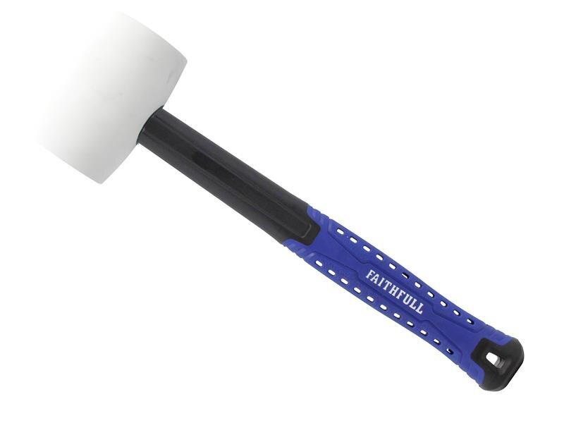 Faithfull White Fibreglass Mallet 16oz