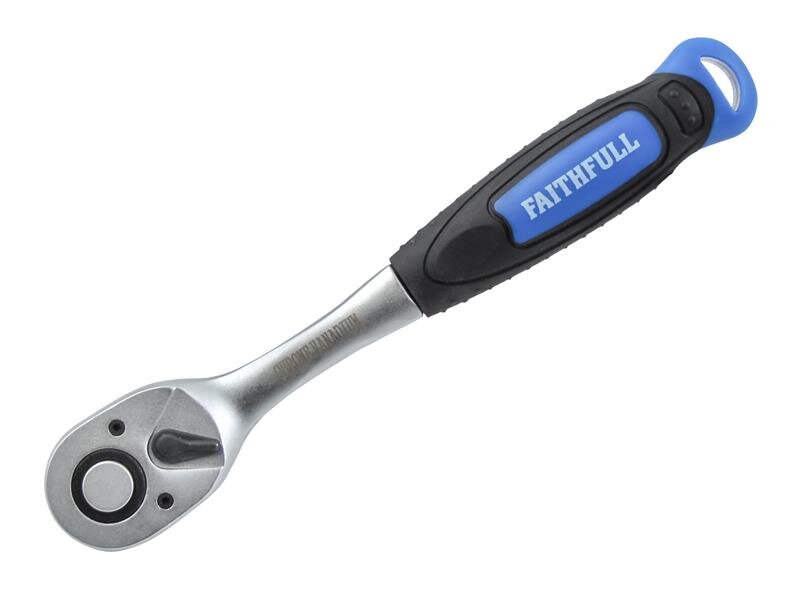 Faithfull 1/2in Drive Quick Release Ratchet Handle
