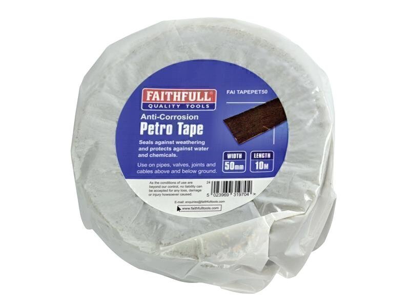 Faithfull Petro Anti-Corrosion Tape 50mm x 10m