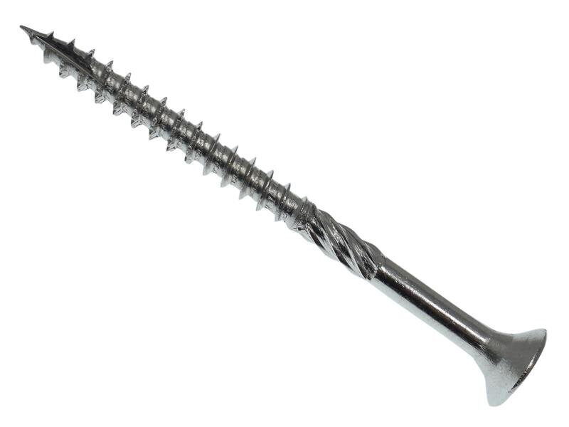 ForgeFix Spectre PZ Compatible Wood Screw CSK A2 5.0 x 100mm Box 200