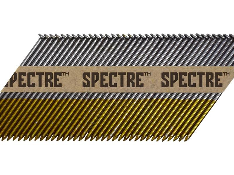 ForgeFix Spectre Collated Framing Nail Hot-Dipped Galvanised 3.1 x 90mm Box 2200