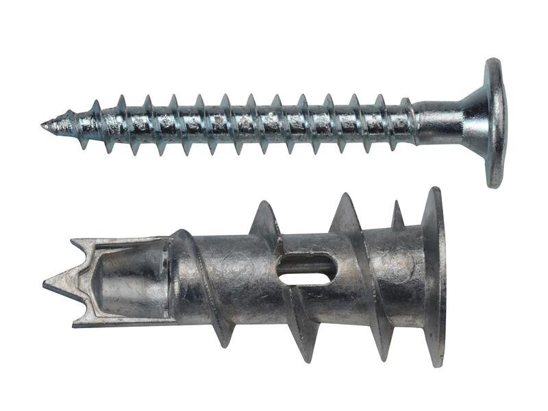 ForgeFix Zinc Plasterboard Fixing 4.5 x 35mm ForgePack 6