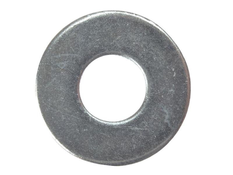 ForgeFix Flat Penny Washer ZP M6 x 25mm Bag 10