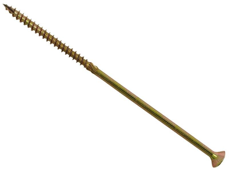 ForgeFix Spectre PZ Compatible Wood Screw CSK ZYP 6.0 x 220mm Box 100