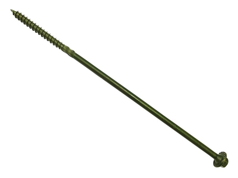 ForgeFix Spectre Advanced Timber Fixing Screws Green 6.3 x 225mm Box 50