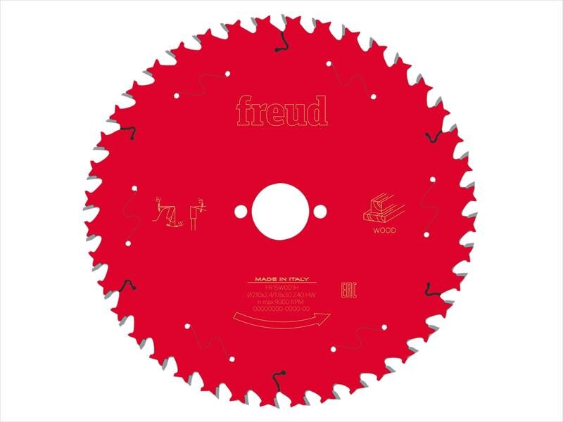 Freud Wood Circular Saw Blade 210 x 30 x 2.4/1.8mm x 40T