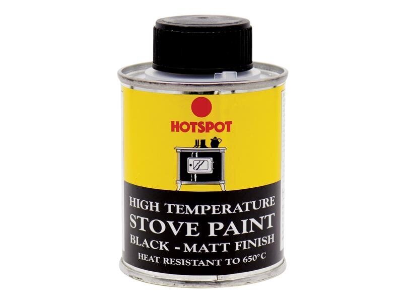 Hotspot Stove Paint Matt Black 100ml