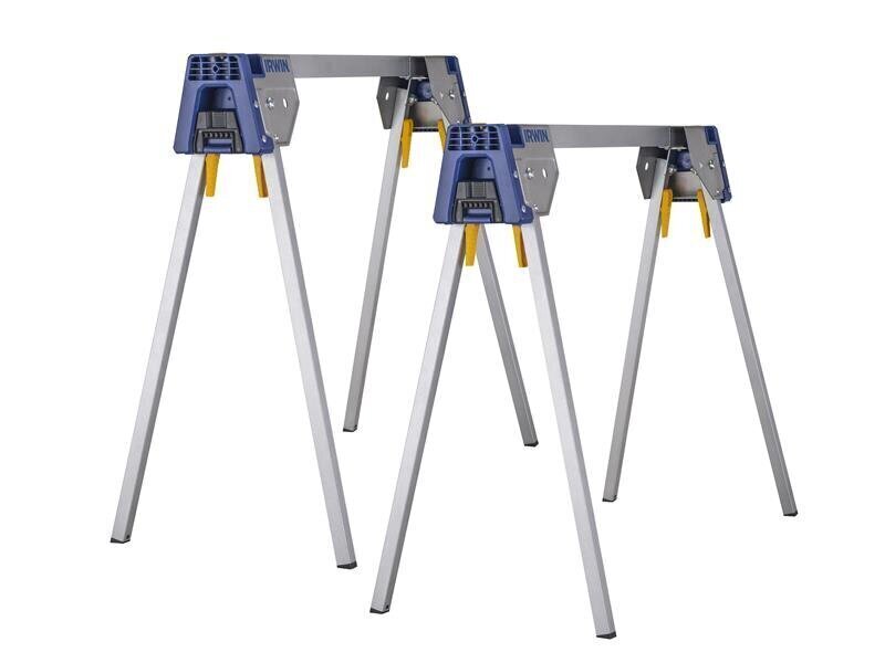 IRWIN All Metal Sawhorses (Twin Pack)