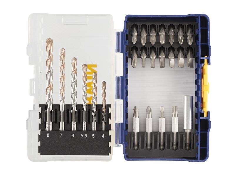 IRWIN Multi Material  Screwdriving Set, 25 Piece