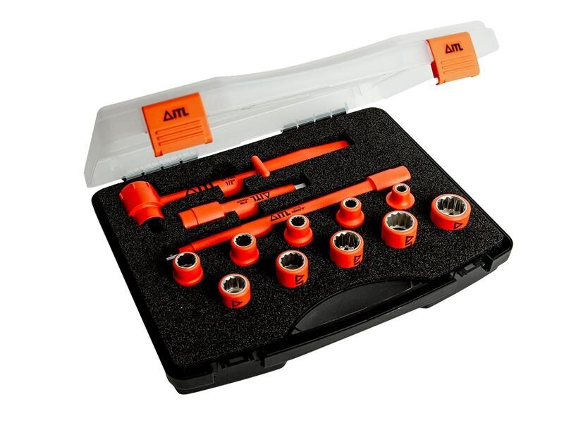 ITL Insulated 3/8in Drive Socket Set, 13 Piece