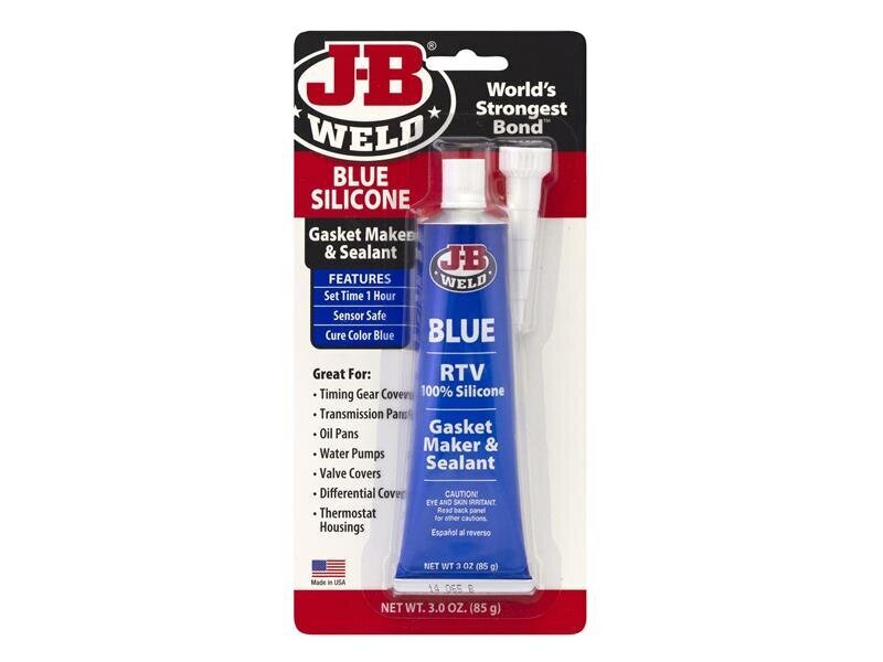 J-B Weld Silicone Gasket Maker  Sealant Blue 85g