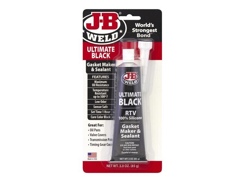 J-B Weld Silicone Gasket Maker  Sealant Black 85g
