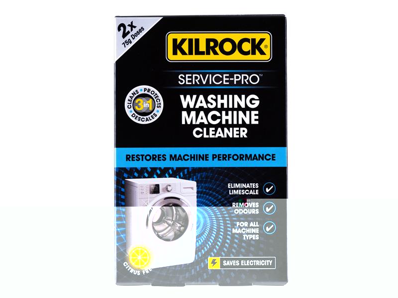 Kilrock Service-Pro Washing Machine Descaler Cleaner 75g (Pack of 2)