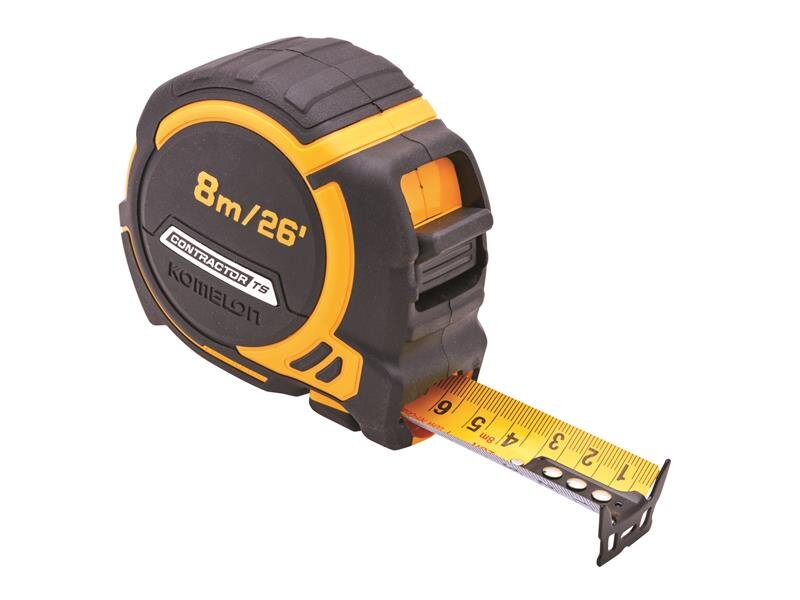 Komelon Contractors Tape 8m (26ft) (Width 32mm)
