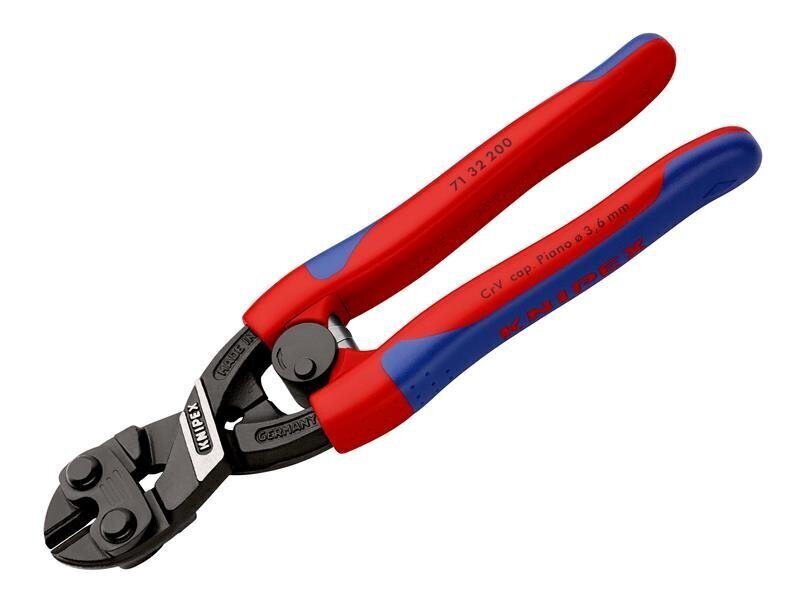 KNIPEX 71 32 200 CoBolt  Compact Bolt Cutters Multi-Component Grip 200mm