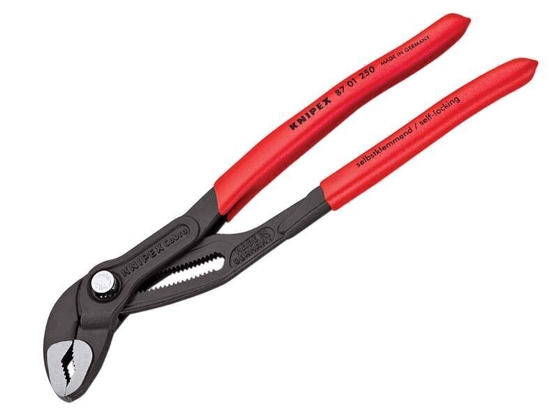 Knipex Cobra Water Pump Pliers PVC Grip 250mm